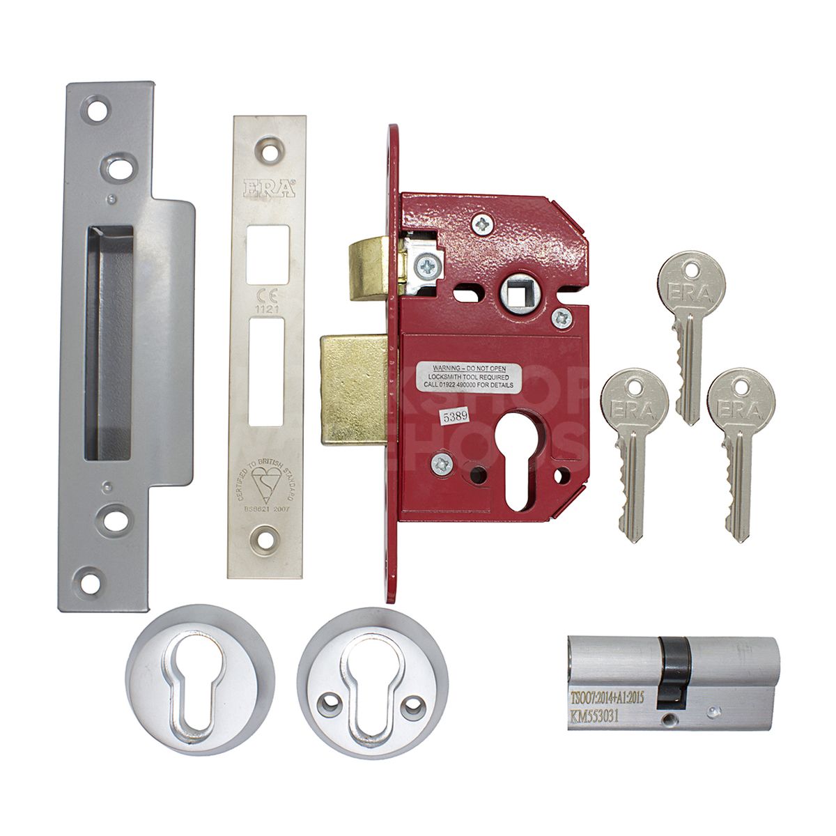 Gallery Image: ERA Euro Double Cylinder Mortice Sashlock - BS3621