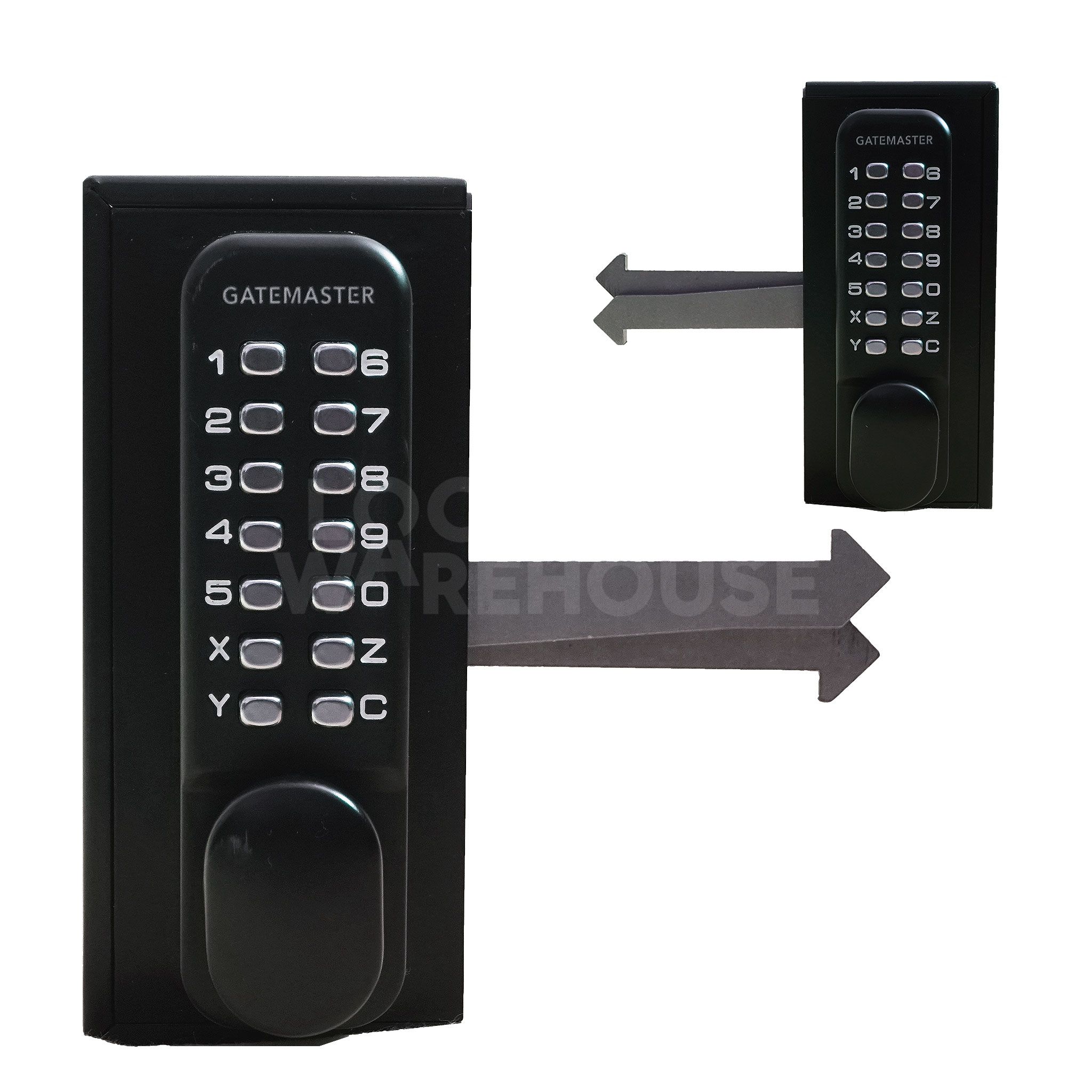 Gatemaster Double-Sided Keypad Sliding Gate Code Lock