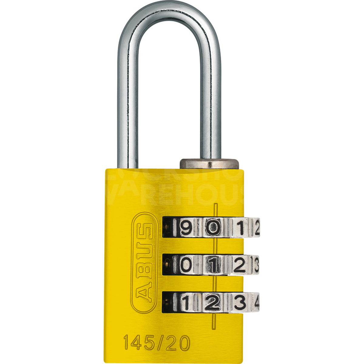 Gallery Image: ABUS 145/20 Aluminium Combination Padlock