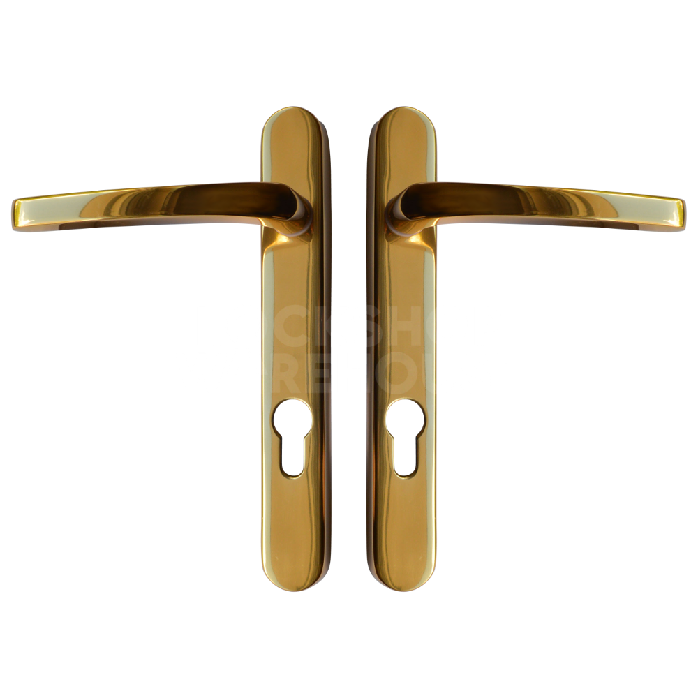 Asec Vital Lever Short Backplate Multipoint Handle