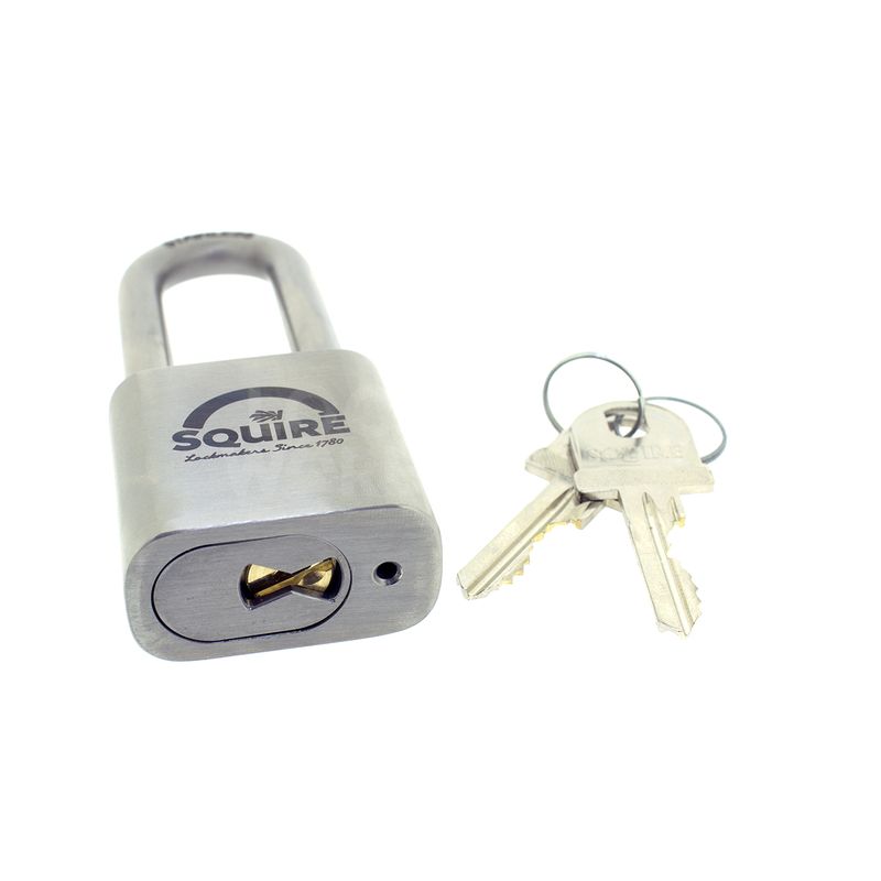 Gallery Image: SQUIRE Stronghold® ST50S - 2.5 Long Shackle Stainless Steel Padlock
