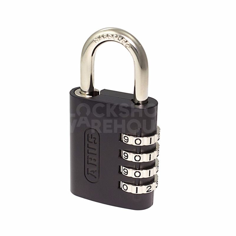 Gallery Image: ABUS 158KC/45mm combination padlock: 4 wheels with key override