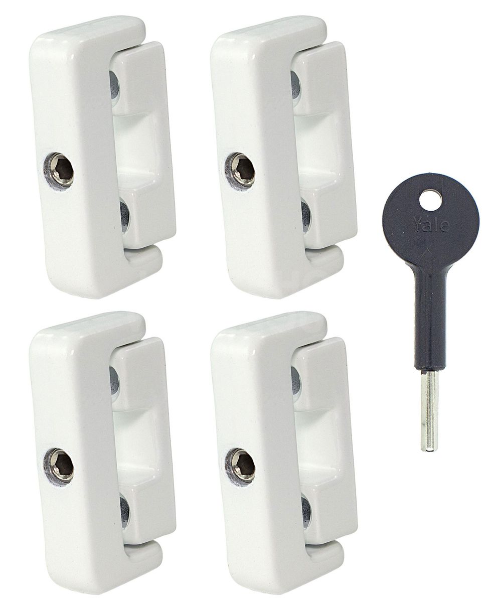 Gallery Image: Yale Window Lock 8K101M - Pack of 4