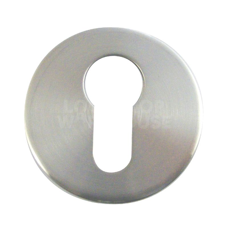 Gallery Image: Asec Stainless Steel Euro Cylinder Escutcheon