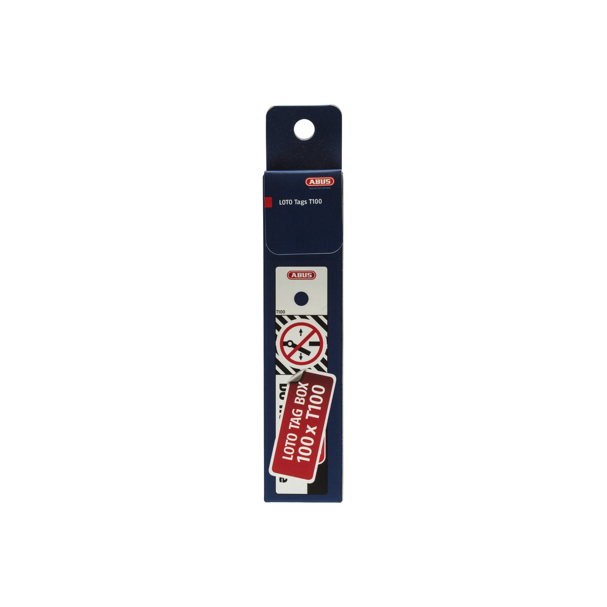 ABUS T100 English Small Lockout Tags