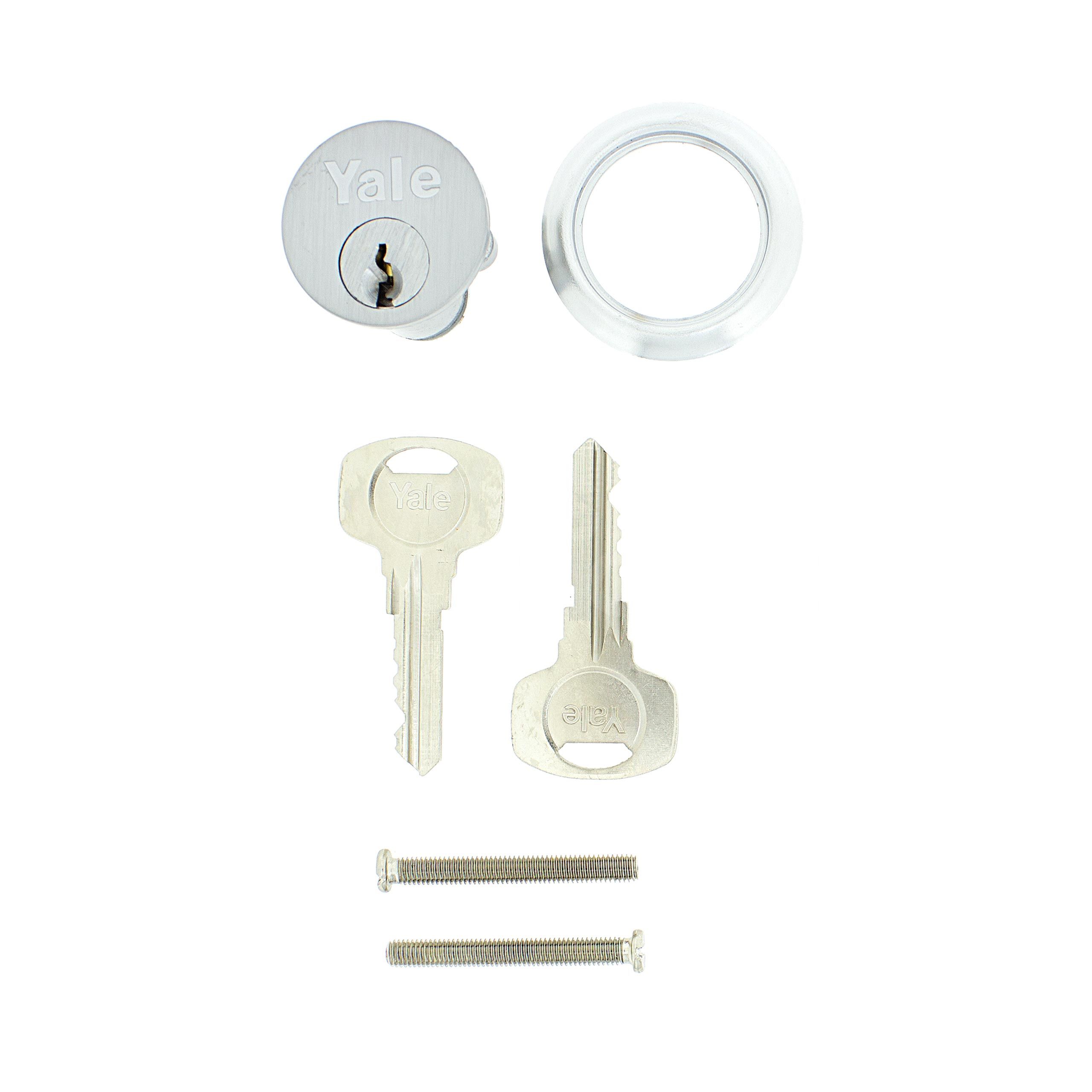 Dimensions Image: Yale 1109 Finish Satin Chrome