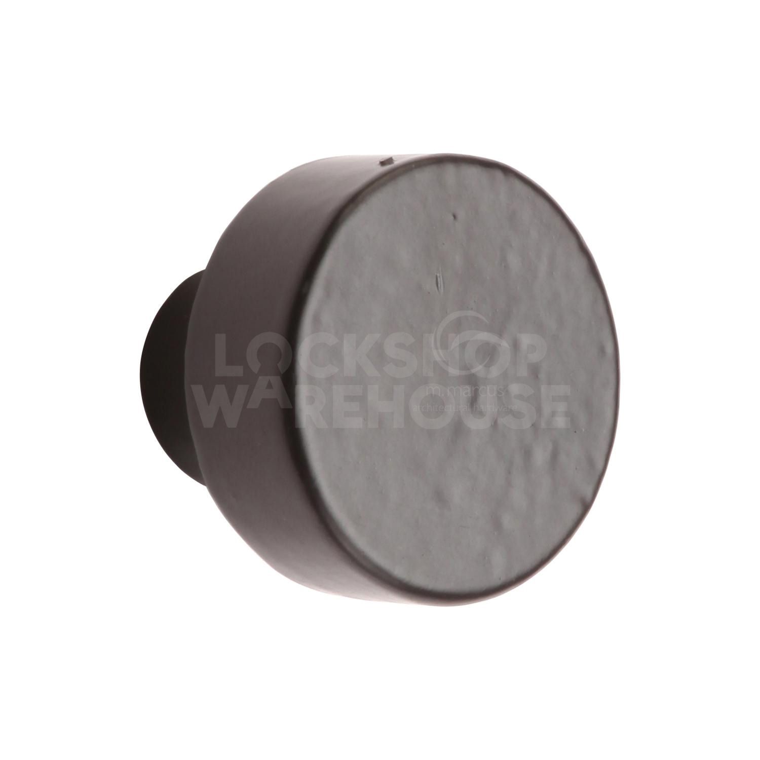 Matt Black Iron Helios Cabinet Knob