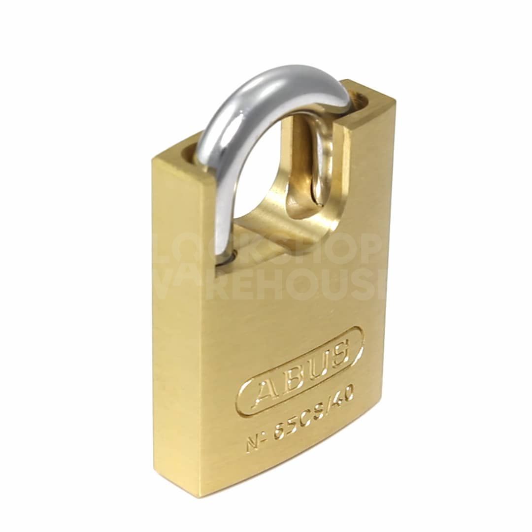 Gallery Video: ABUS 65CS/40 Brass Closed Shackle Padlock