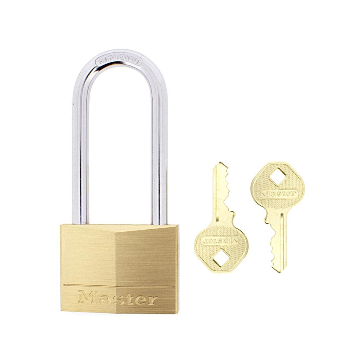 Gallery Image: Master Lock 150DLJ - 50mm Brass Padlock with 64mm shackle