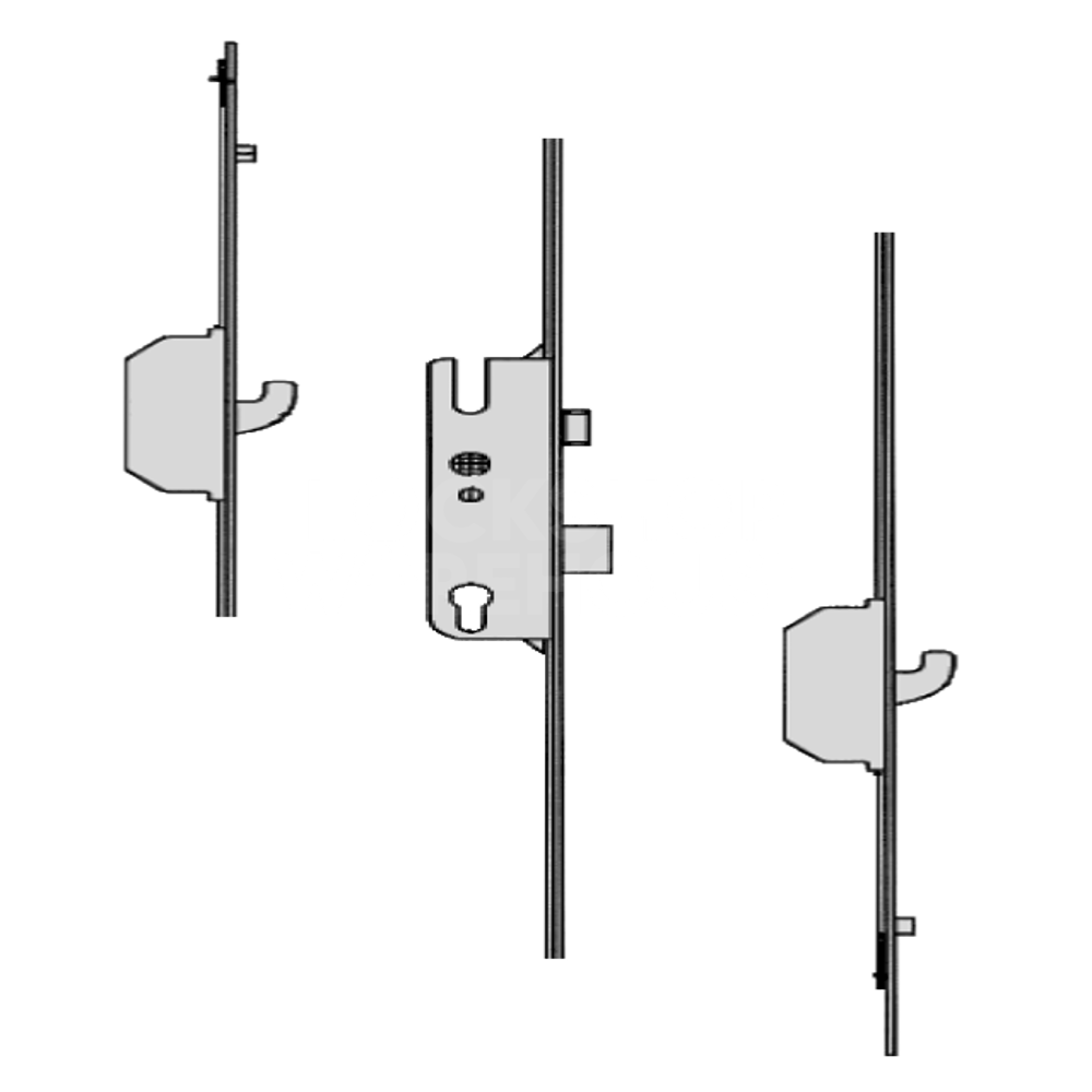GU Secury Europa 2R/2SH 1050 Multipoint Lock