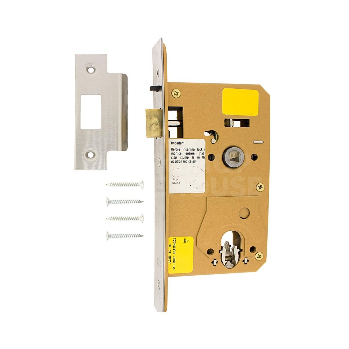 Dimensions Image: Union L2370 Nightlatch