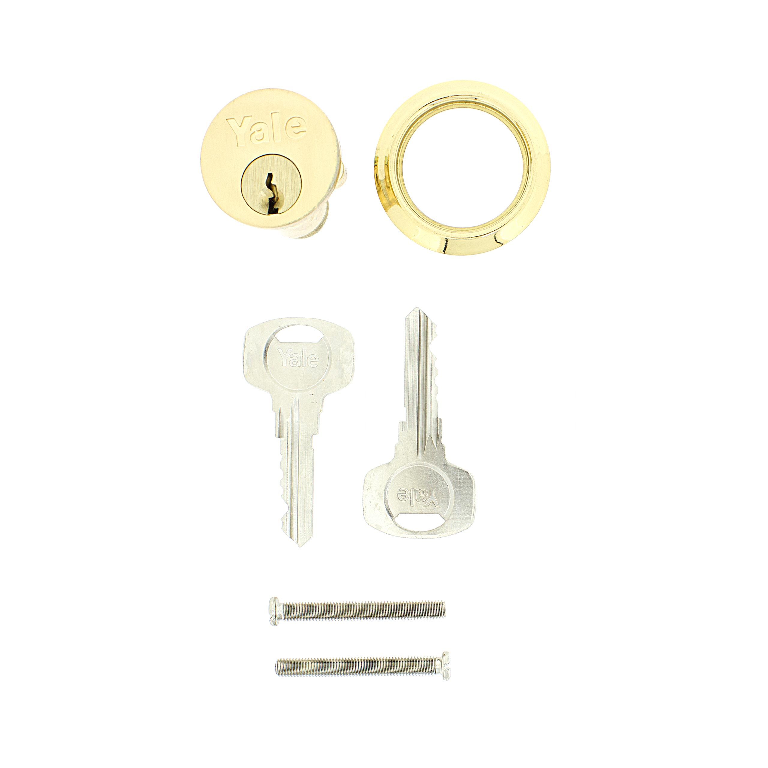 Dimensions Image: Yale 1109 Finish Polished Brass