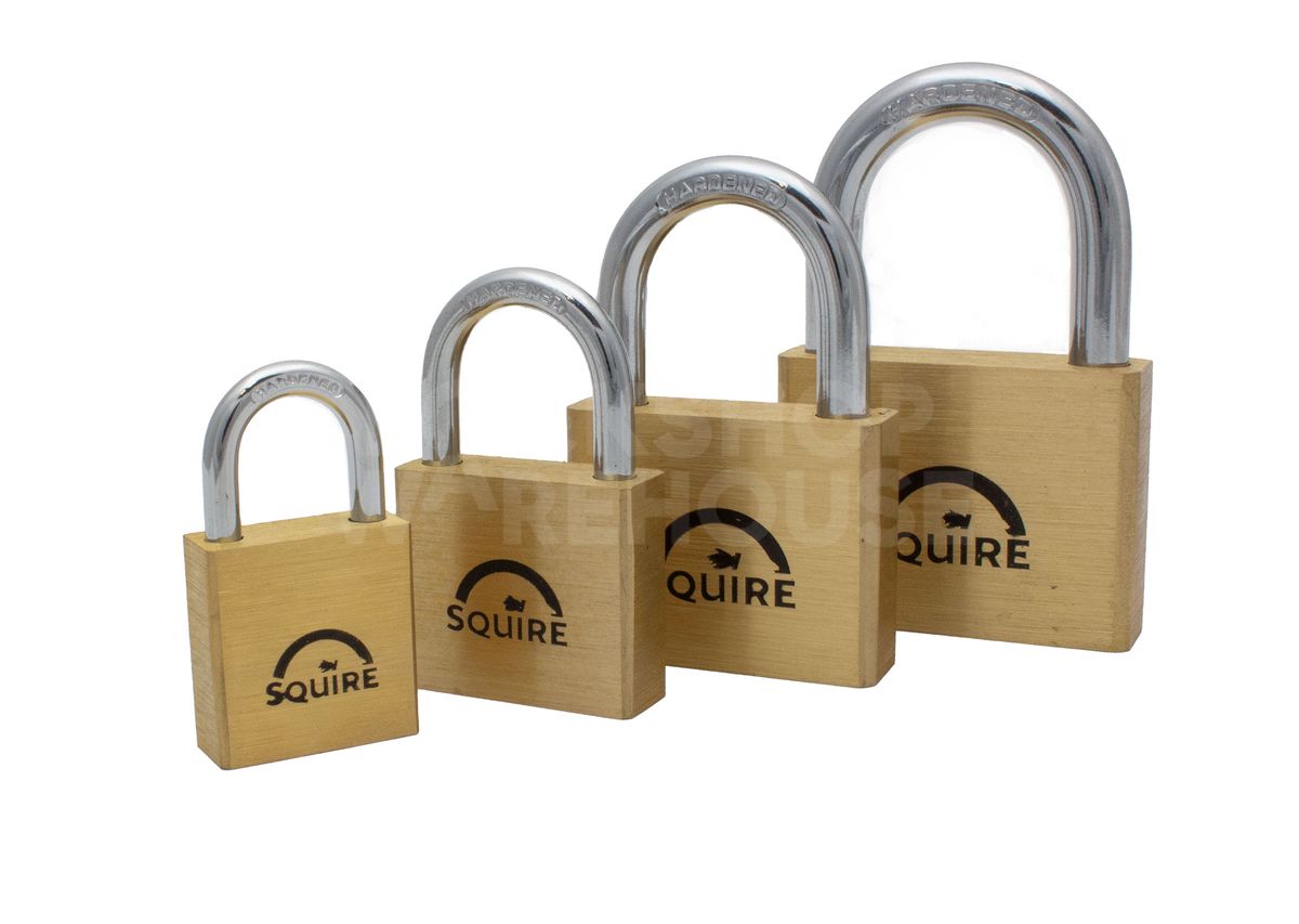 Squire Lion Series Brass Padlocks