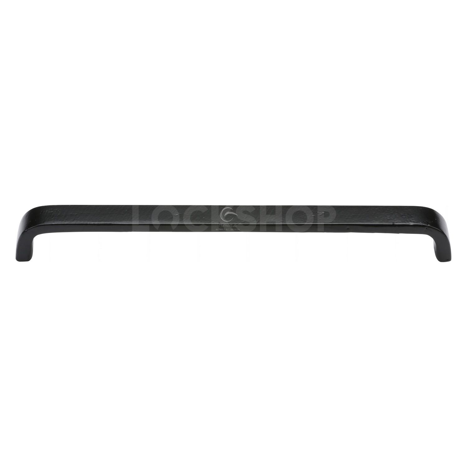 Matt Black Iron Curved D Shaped Cabinet Pull Handle