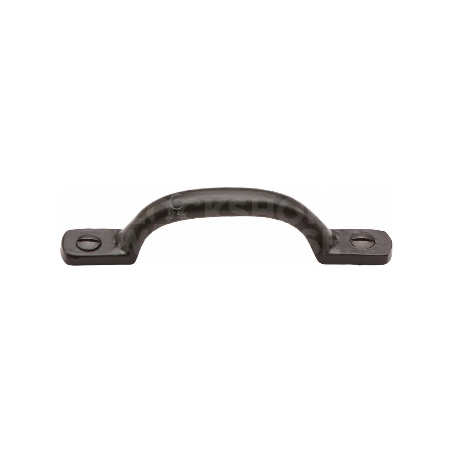 Matt Black Iron Sash Handle