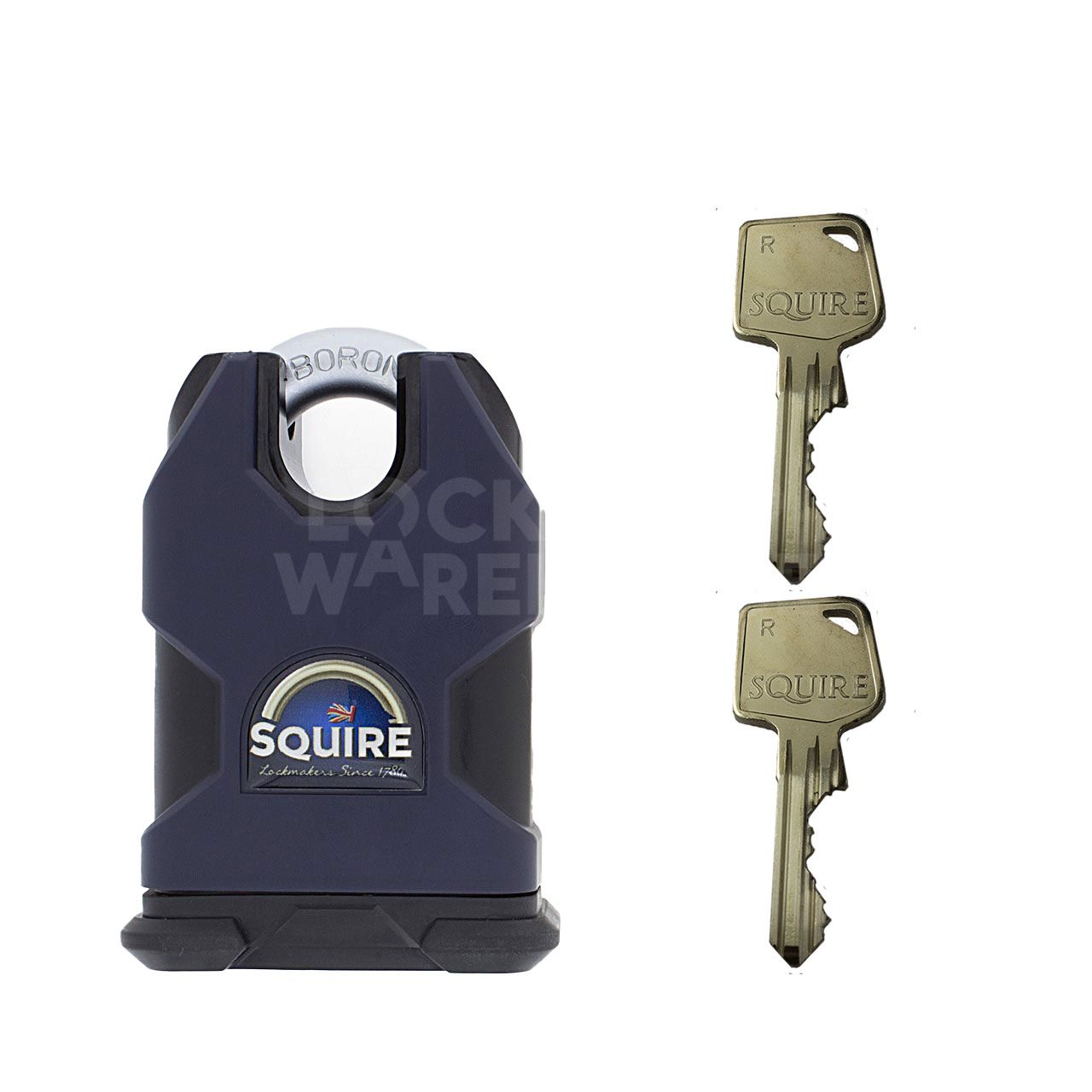 Dimensions Image: SQUIRE Stronghold® SS50CS Padlock with Registered key Section