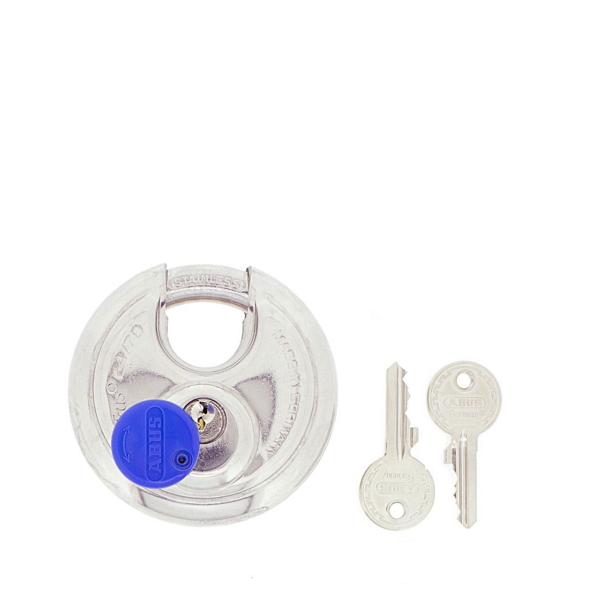 Gallery Image: ABUS 24IB/70 Stainless Steel Padlock - 70mm