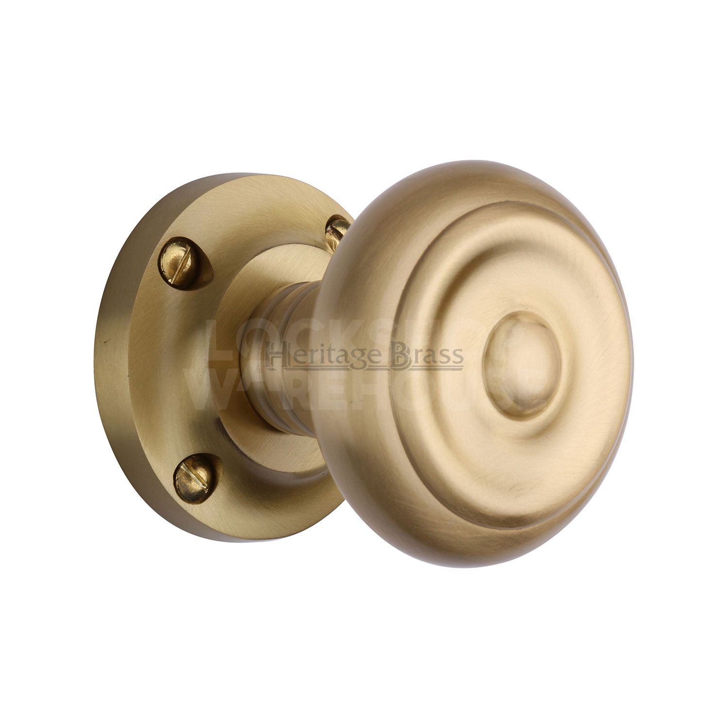 Aylesbury Door Knob on Rose
