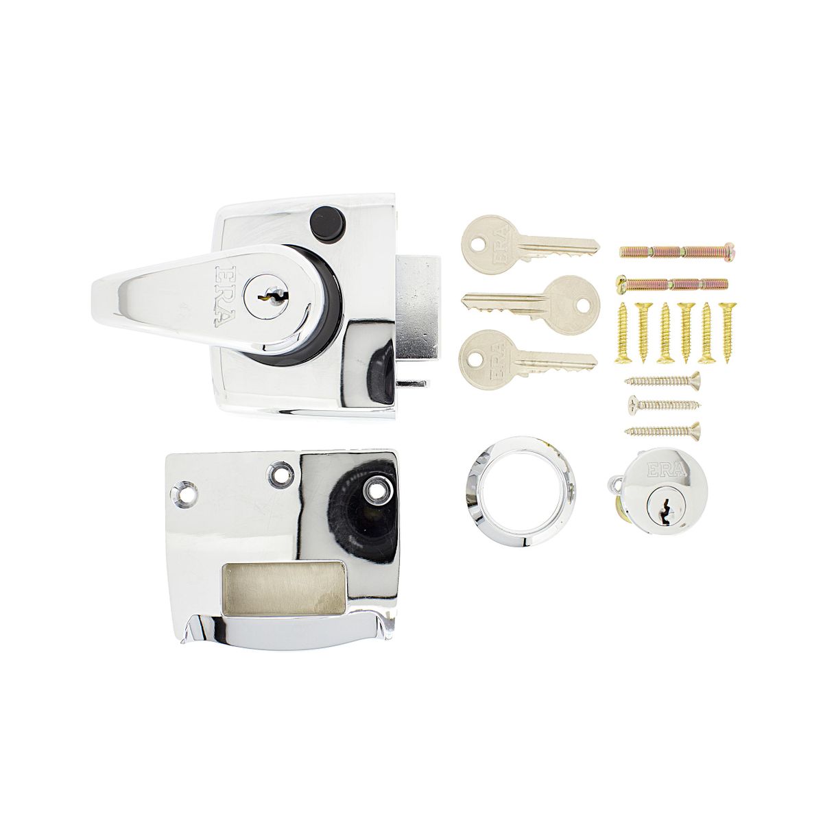 Gallery Image: ERA Double Locking Night Latch