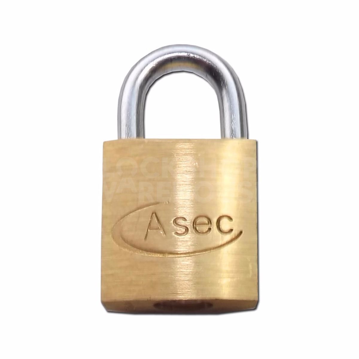 Asec 25mm Brass Padlock