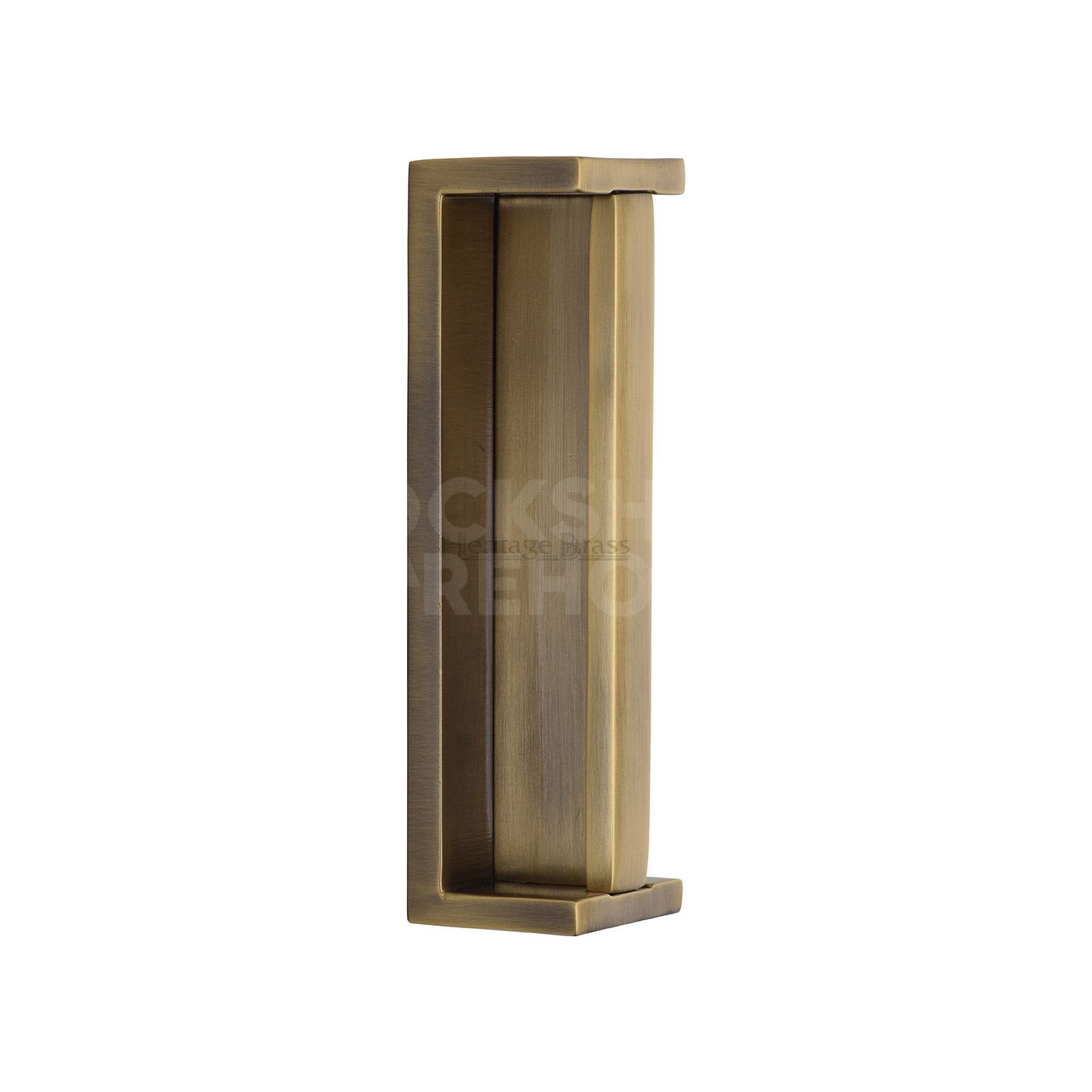 Heritage Brass Edge Pull and Flush Pull