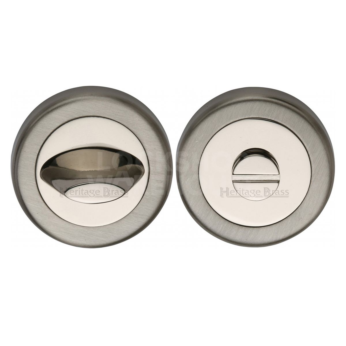 Gallery Image: Polished & Satin Nickel