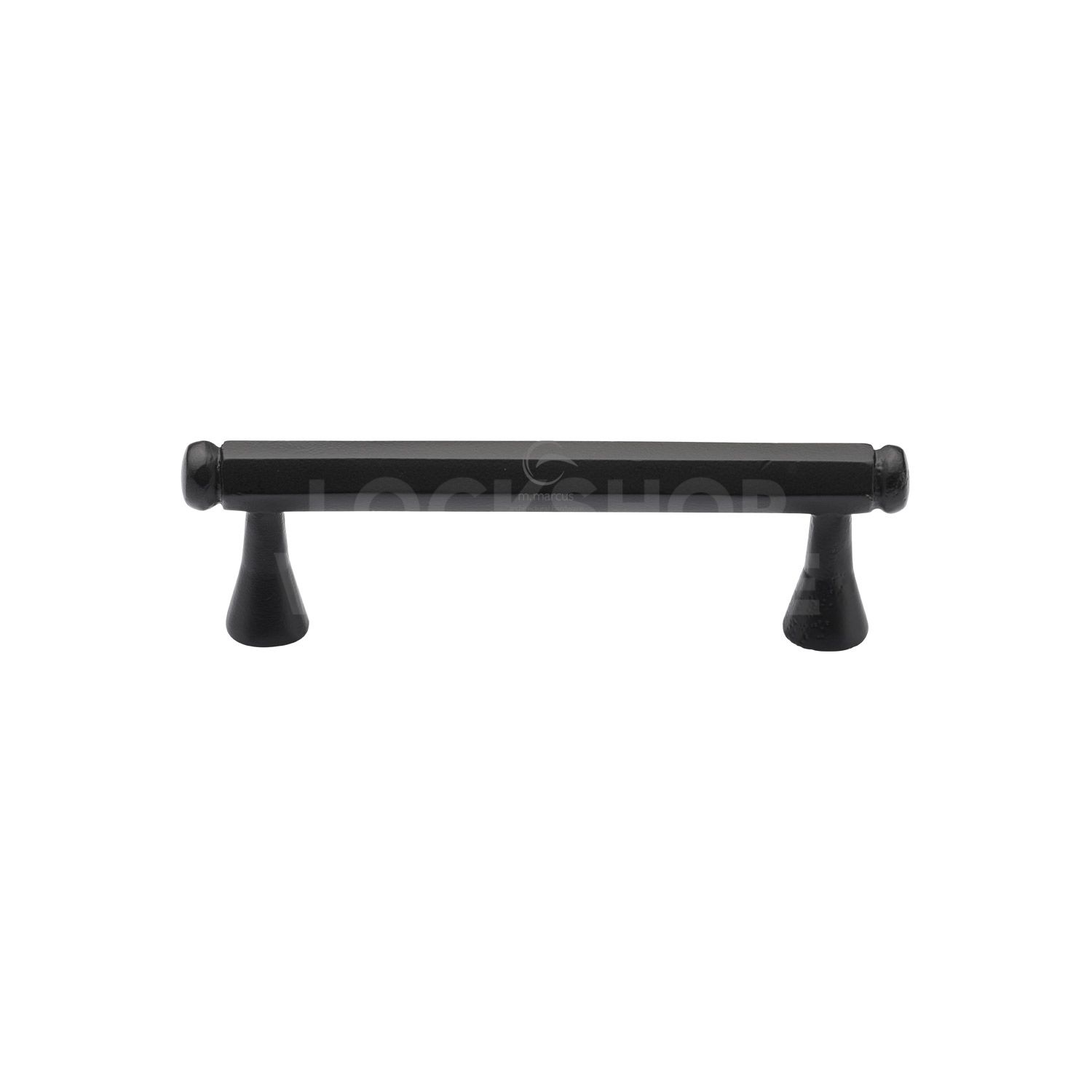 Matt Black Iron Hexagon Cabinet Pull Handle