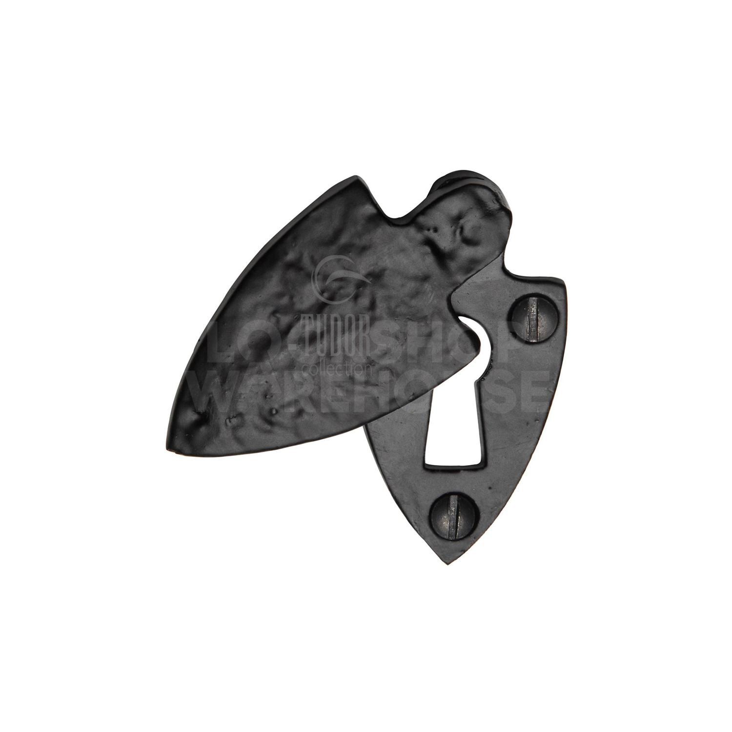 Tudor Style Covered Key Escutcheon by M Marcus