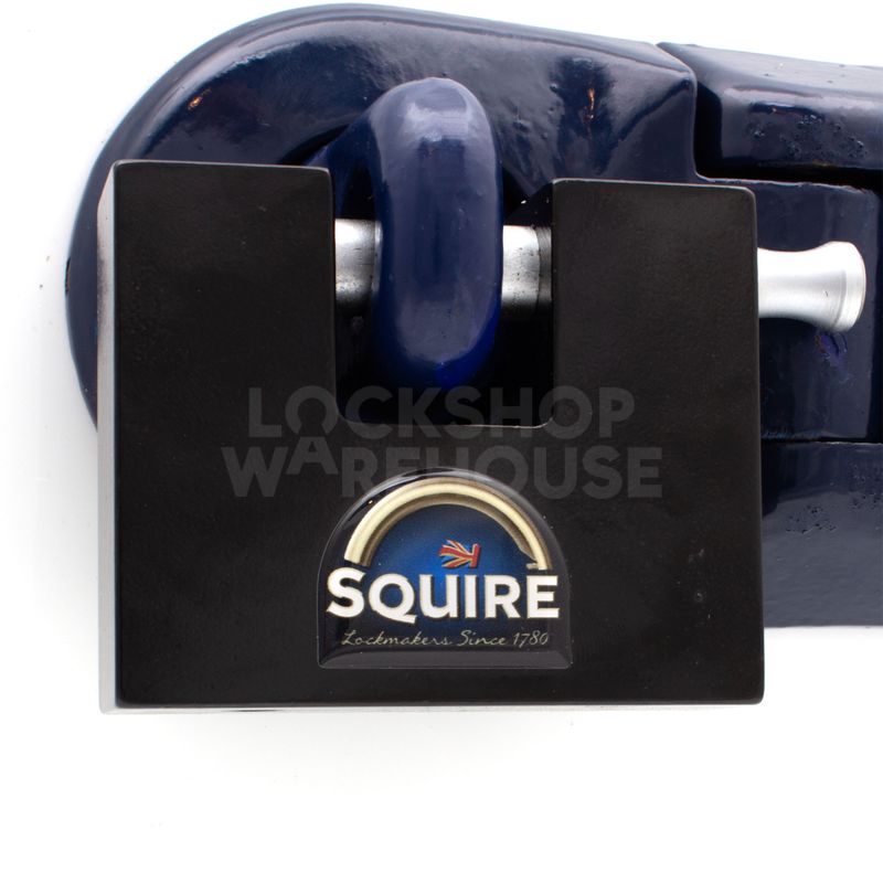 Gallery Image: WS75 shown on SQUIRE STH1 Hasp