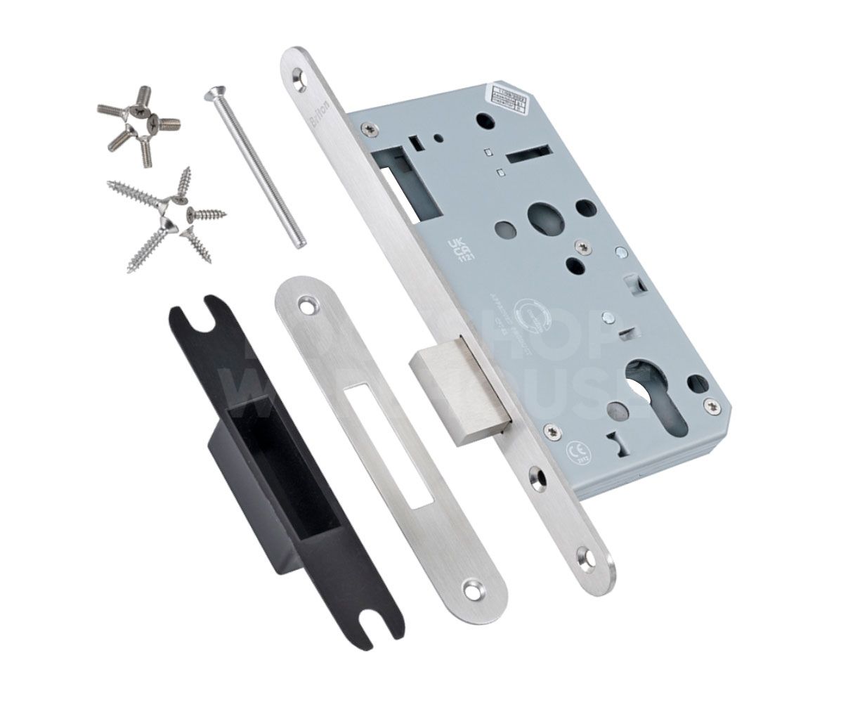 BRITON 5710 DIN Euro Profile Deadlock Case 60mm Backset