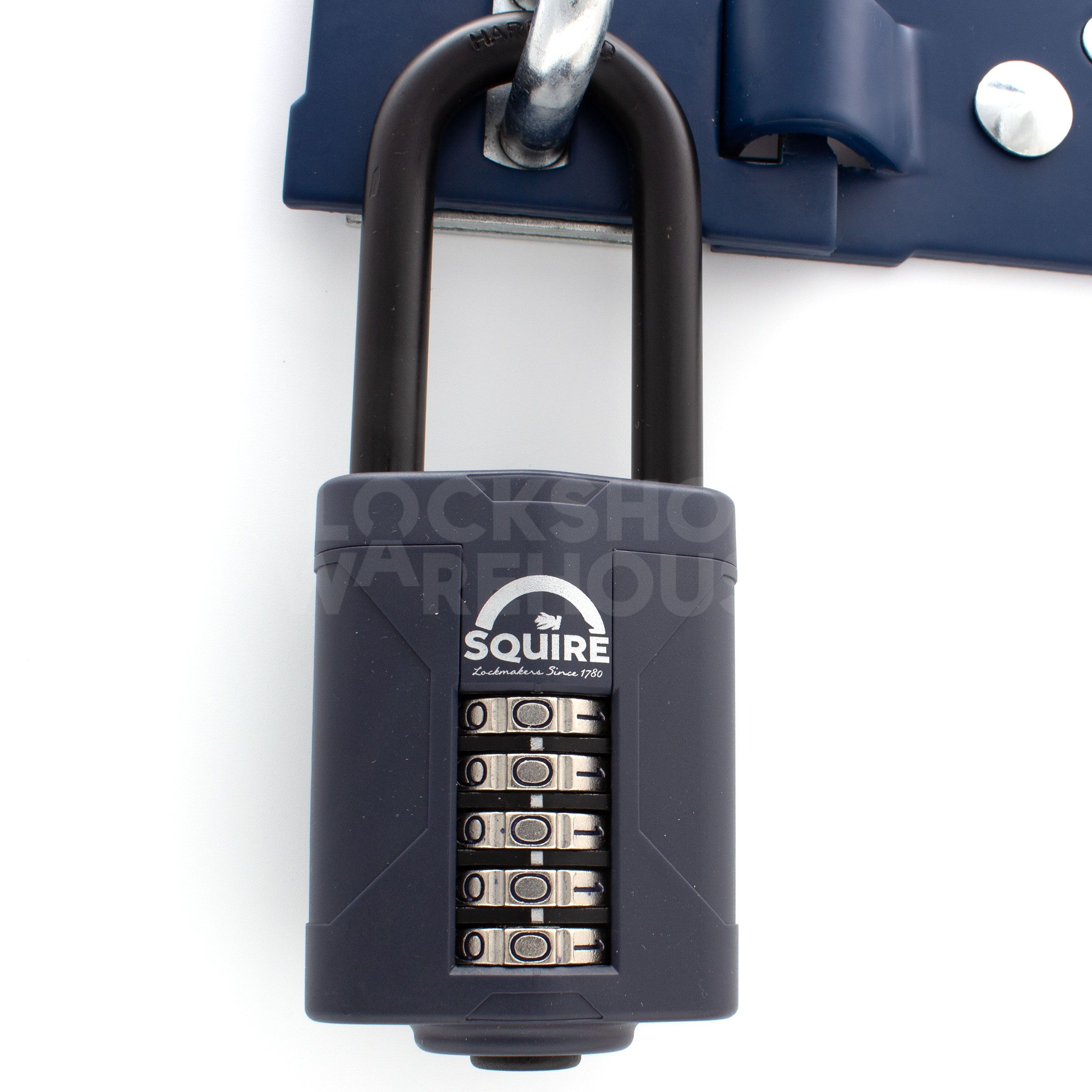SQUIRE CP60-2.5 Series Recodable 60mm Combination Padlock with Long Shackle