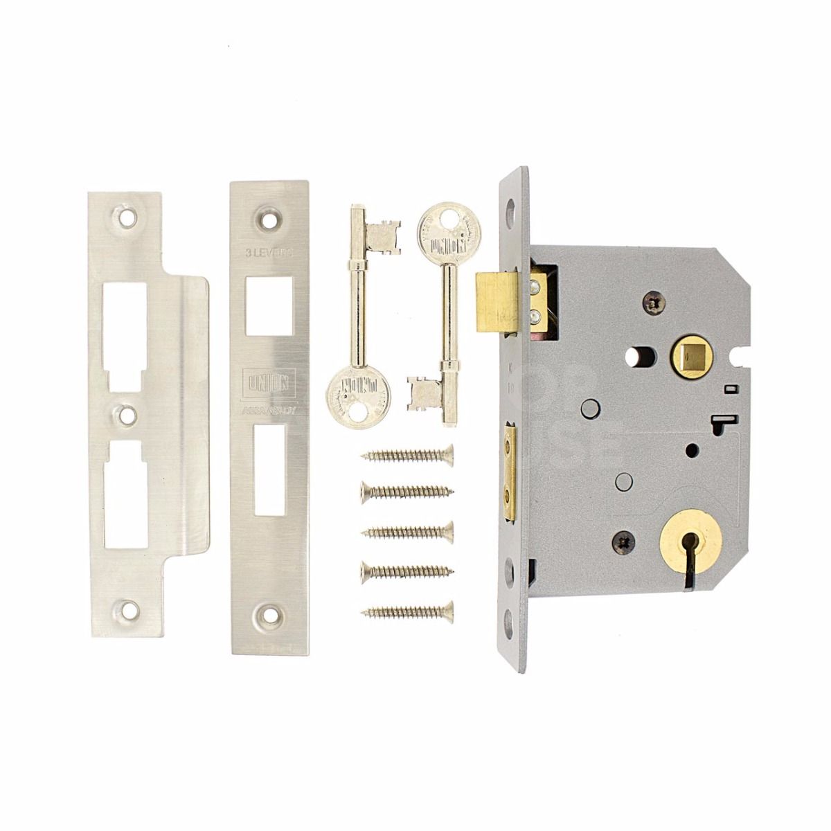 Dimensions Image: Union 2237 Sashlock (master keyed)