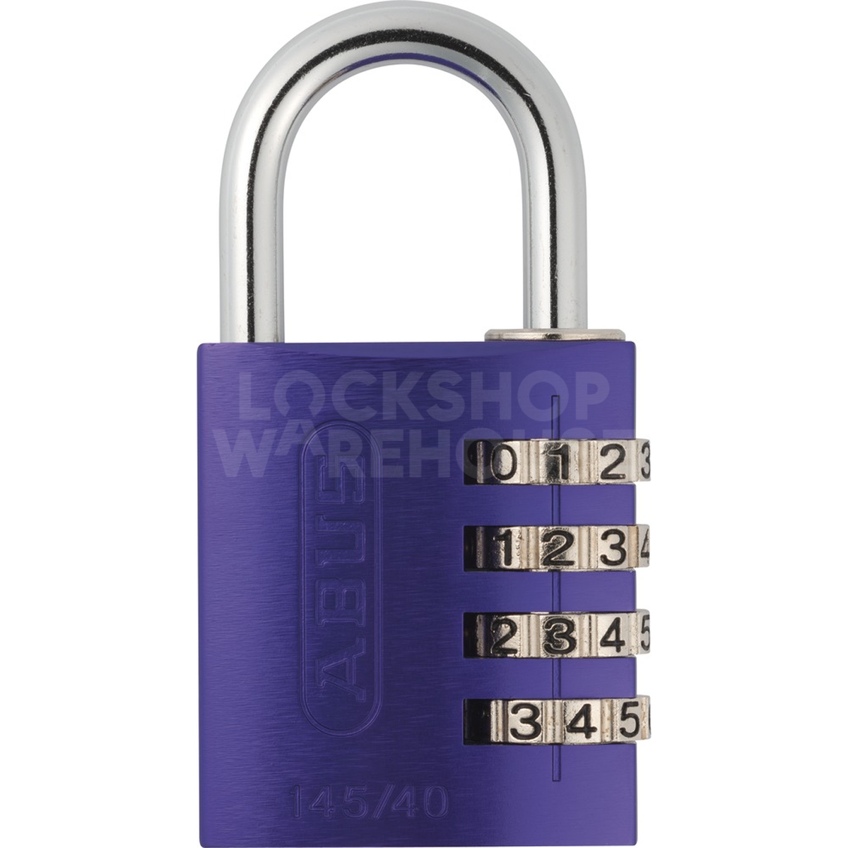 Gallery Image: ABUS 145/40 Aluminium Combination Padlock