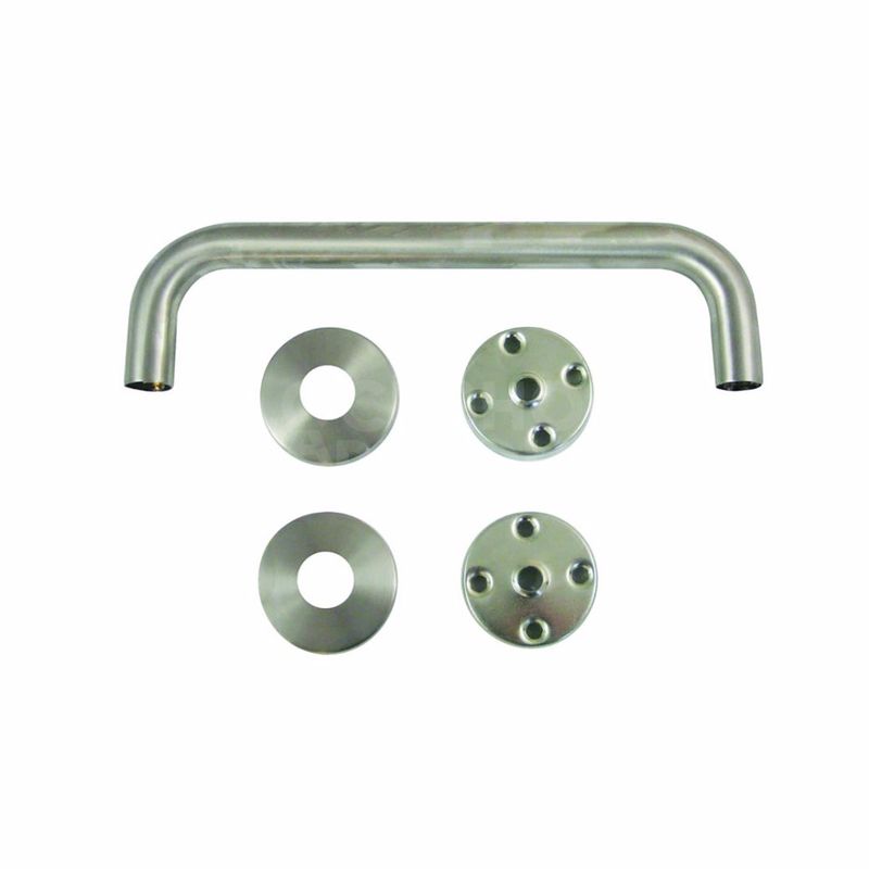 Gallery Image: ASEC Stainless Steel Pull Handle Bolt Fixing with Rose