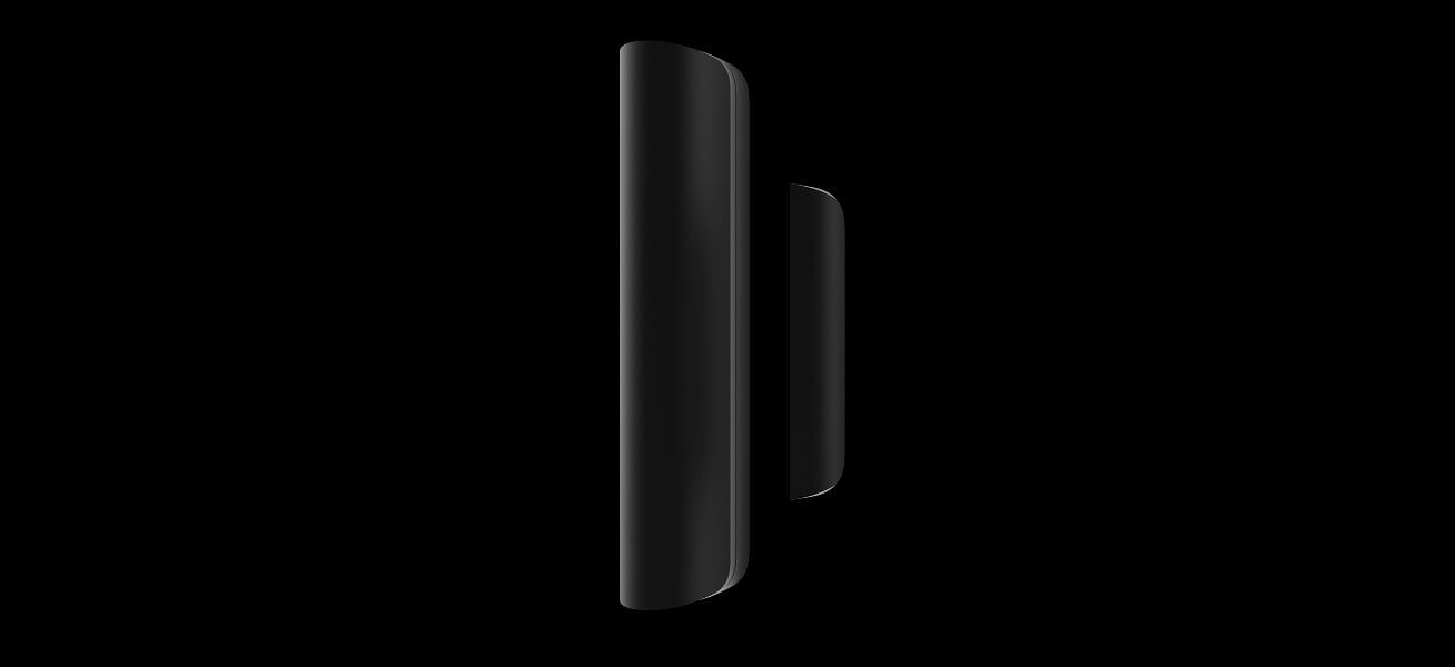 Two magnets of different sizes