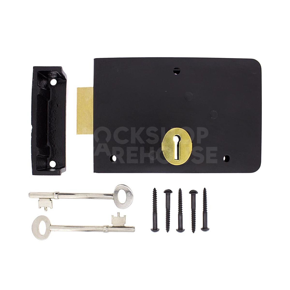 Dimensions Image: Union 1139 Rim Deadlock