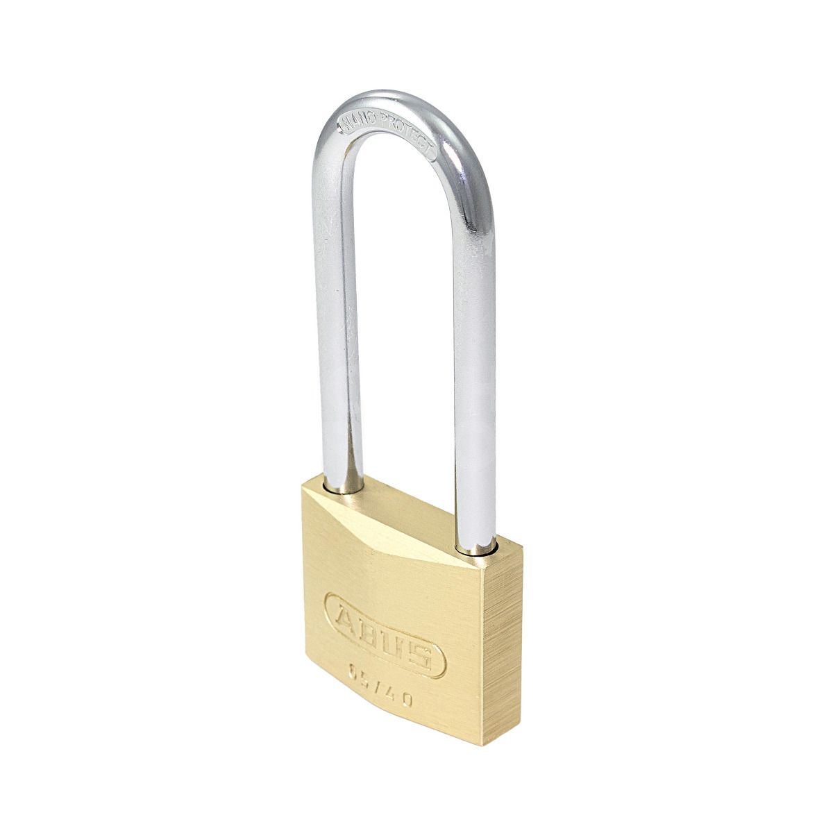 Gallery Image: ABUS 65/40 Brass Padlock - 63mm Long Shackle