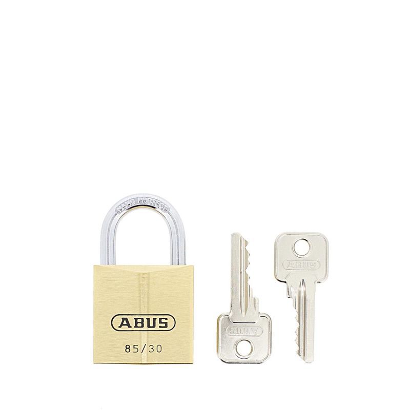 Gallery Image: ABUS 85/30 Brass Padlock