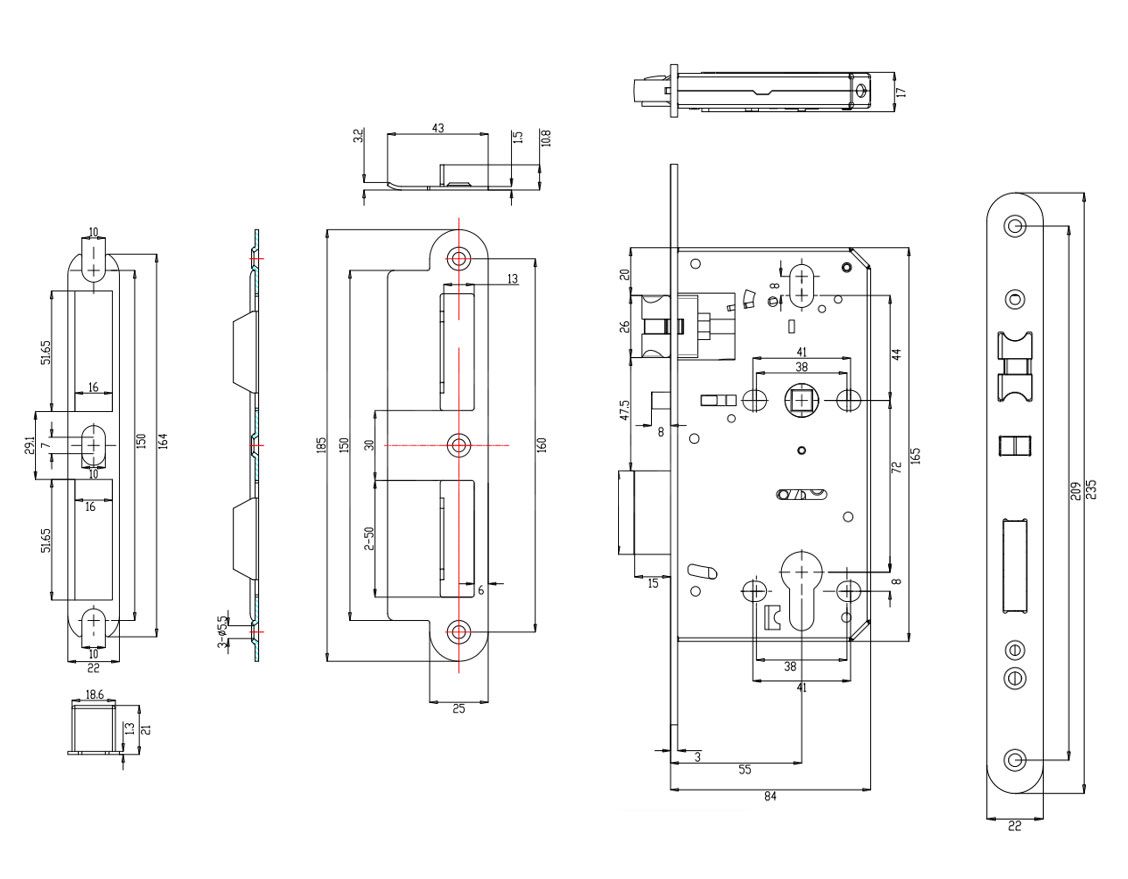 Gallery Image: DORIX Minimalist Smart Lock DXSL40