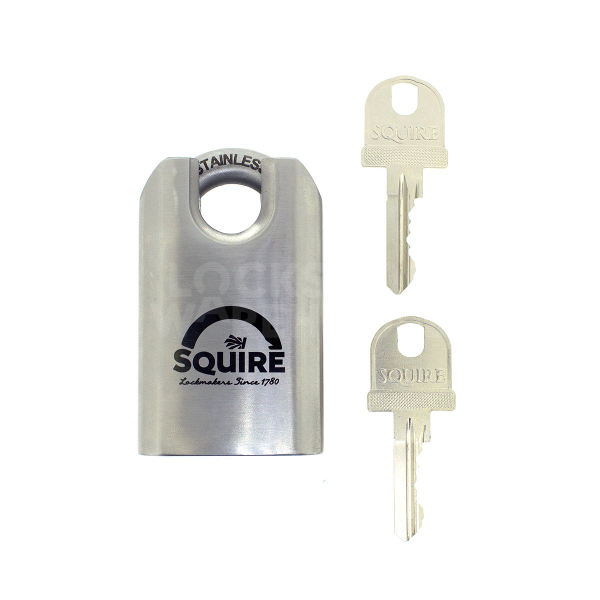 Gallery Image: SQUIRE Stronghold® ST50CS - Closed Shackle - Stainless Steel Padlock