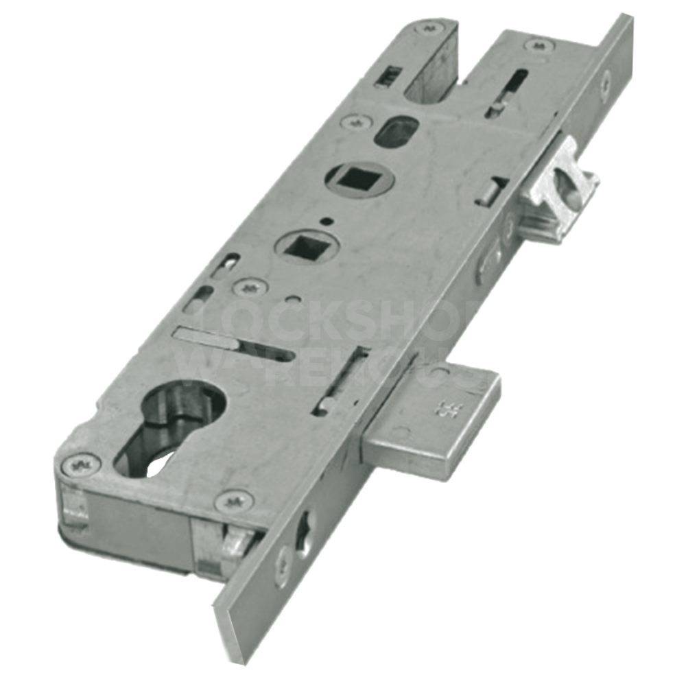 Elite Lever Operated Latch & Deadbolt Twin Spindle Centre Case - 35/92