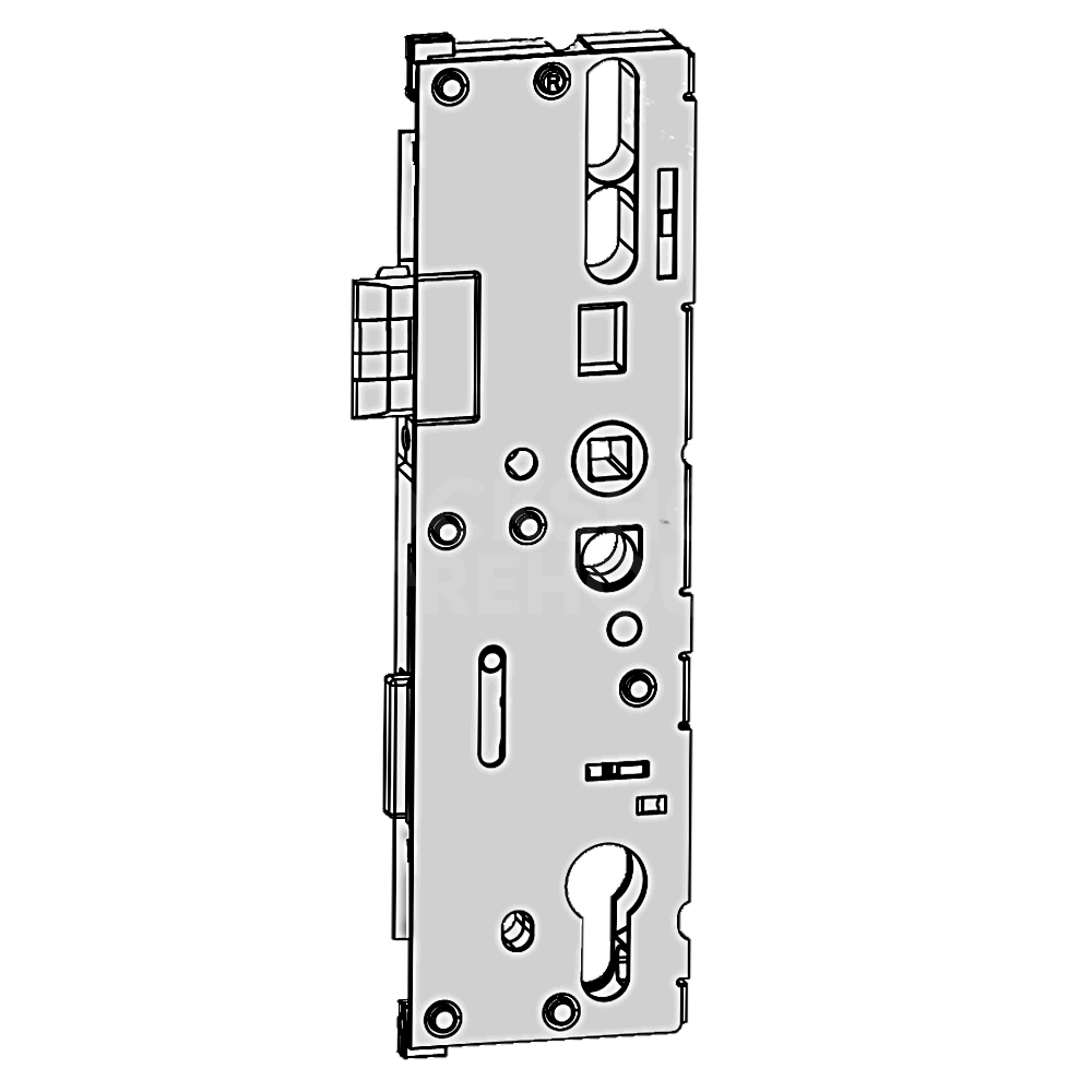 Roto H650/H600 Single Spindle Gearbox 92mm Centres