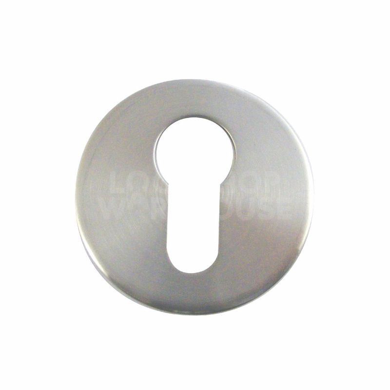 Gallery Image: Pair of 10mm Stainless Steel Escutcheons for Gate Lock Kit