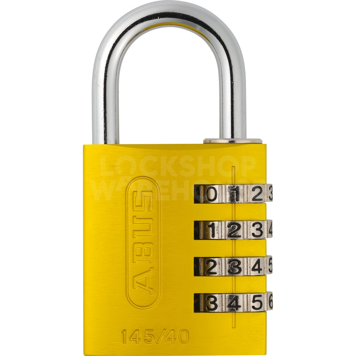 Gallery Image: ABUS 145/40 Aluminium Combination Padlock