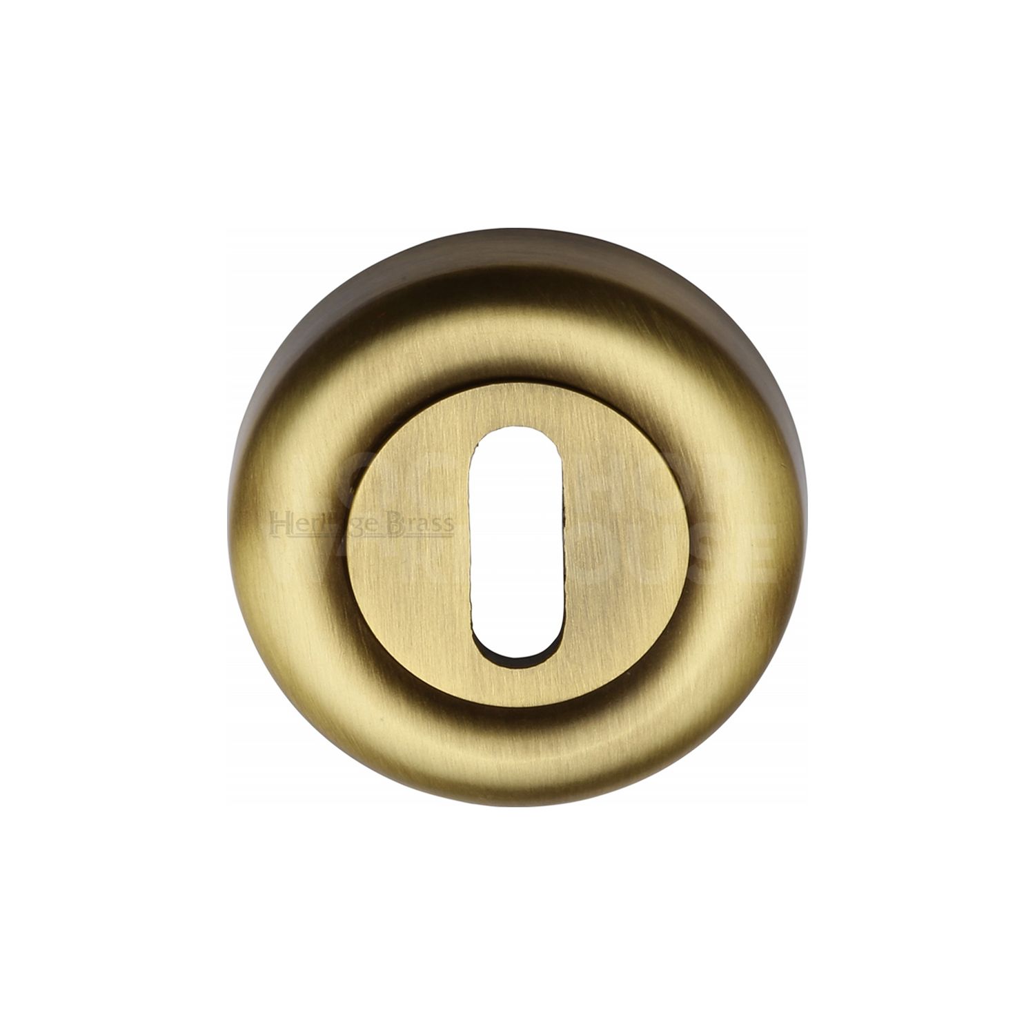 Heritage Brass Traditional Standard Key Escutcheon Round