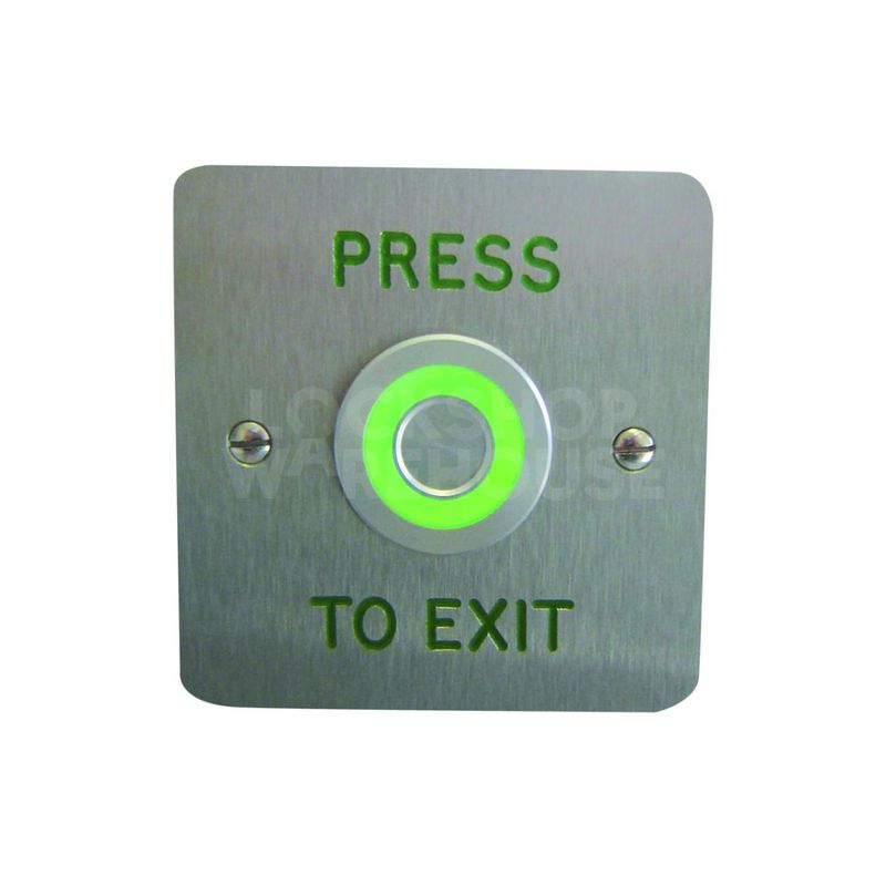 Gallery Image: ASEC Halo Effect Press to exit button - Blue/Green