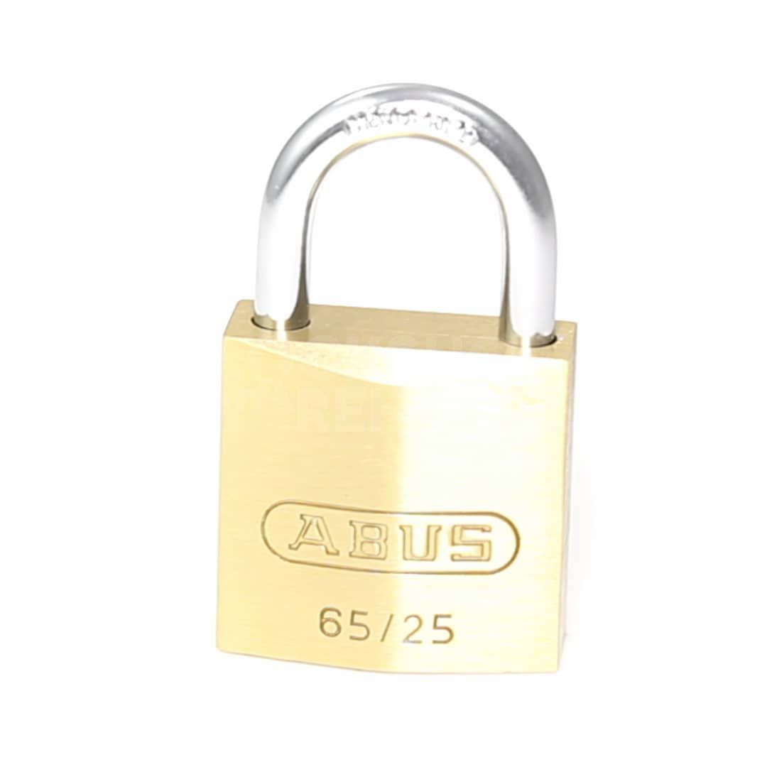 Gallery Video: ABUS 65/25 Brass Padlock