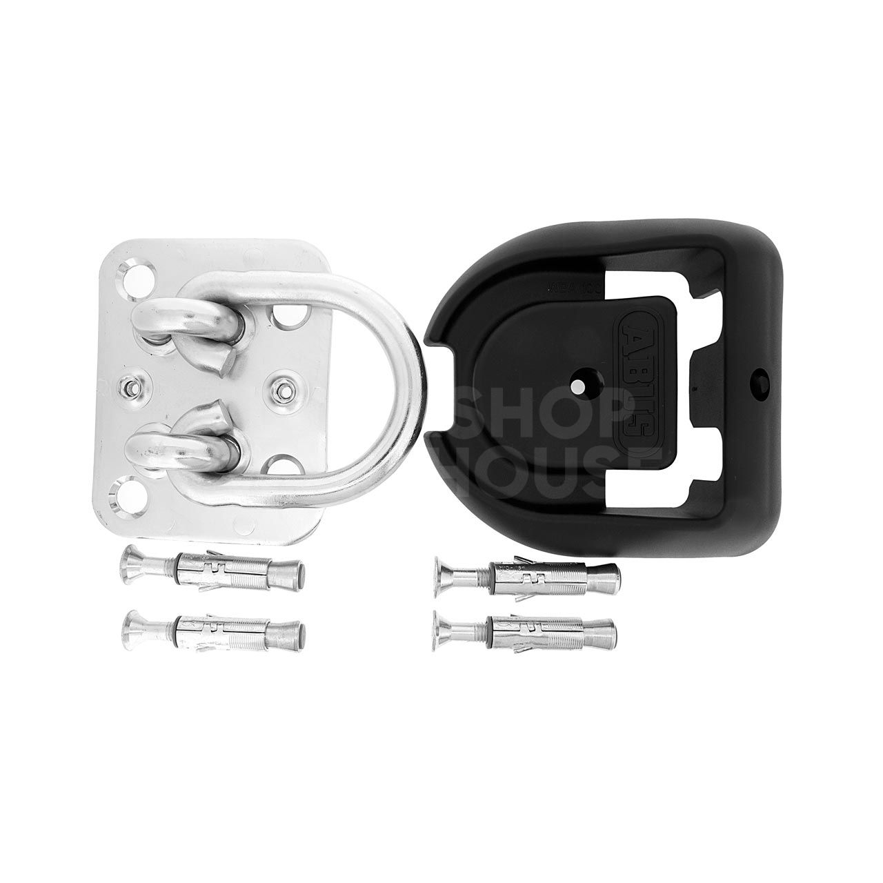 Dimensions Image: ABUS Granit WBA 100 Wall and Ground Anchor