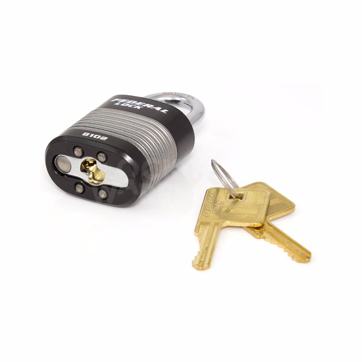 Gallery Image: Federal FD8102 Laminated Padlock