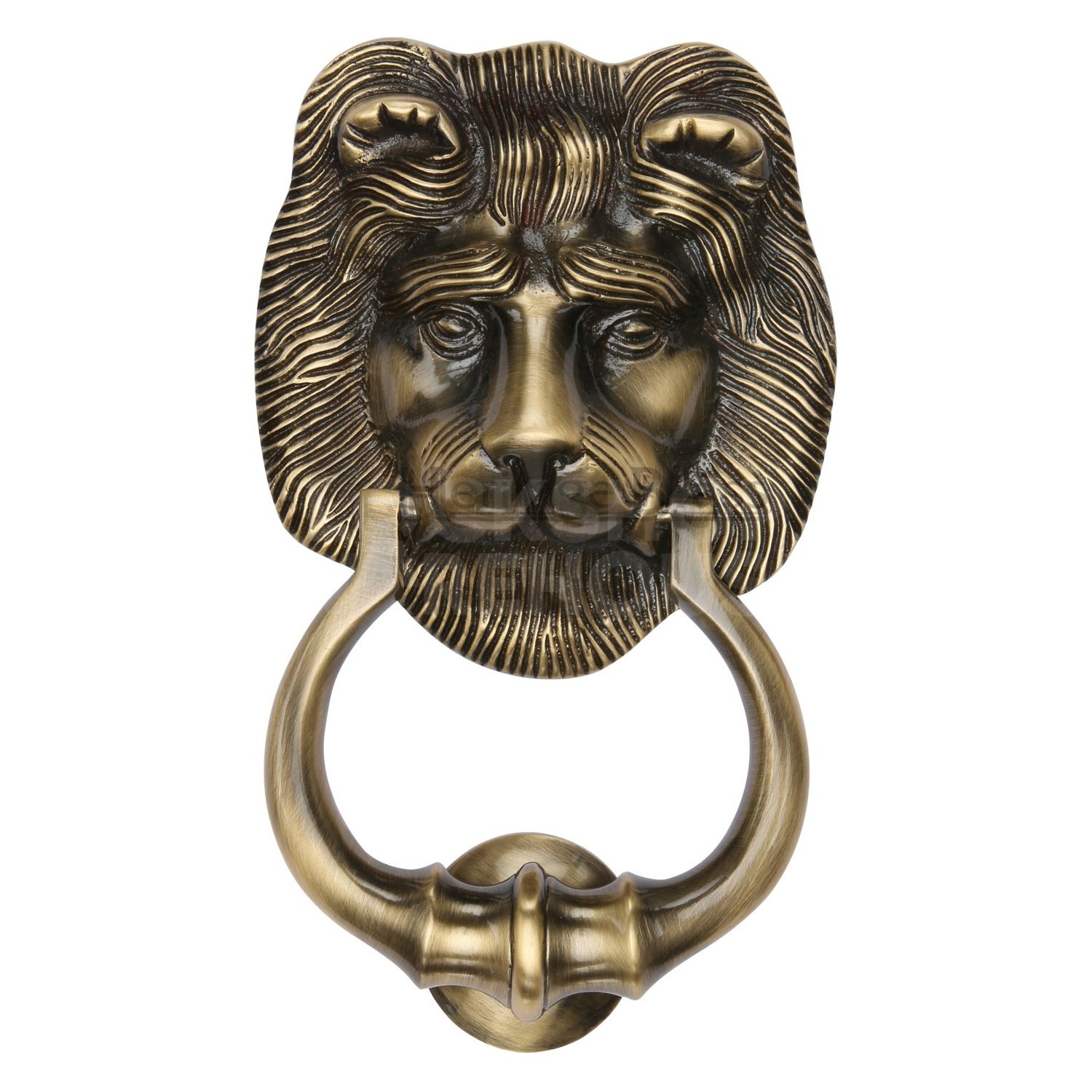 Regal Lion Door Knocker by Heritage Brass